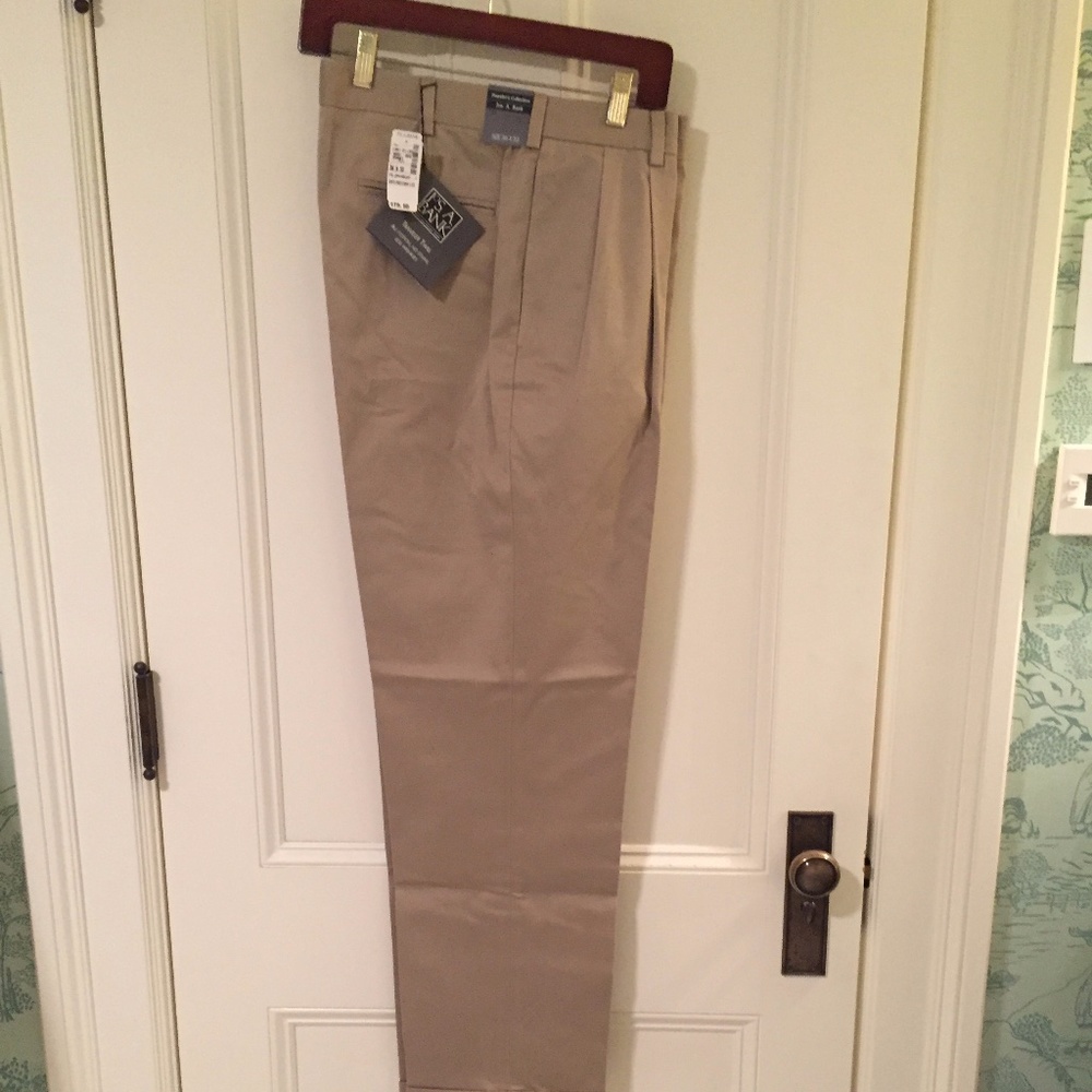 Jos.A.Bank Men's Traveler Twill Slacks 36x32